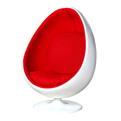 60 Swivel Leisure Fiberglass Shell Chair Pod Available In Black Or White
