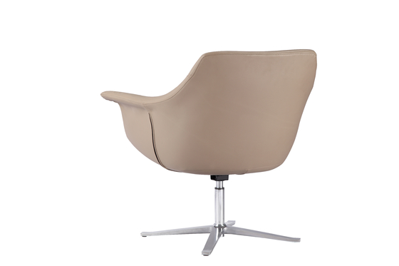 Fancy Modern Leisure Chair Fiberglass + PU + Stainless Steel Material
